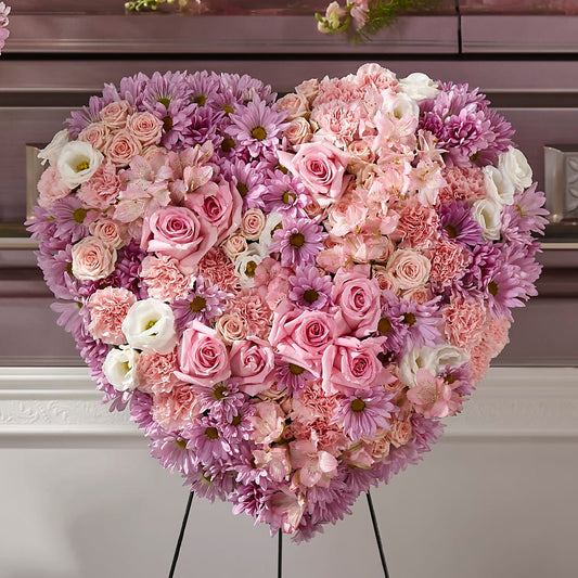 Heaven's Light Heart – SADIE'S FLOWER SHOP, Rayne LA