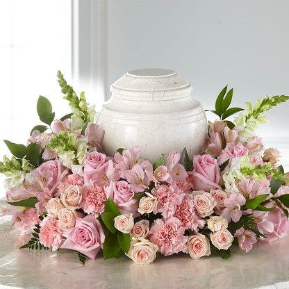 Blooms of Hope Cremation Adornment – SADIE'S FLOWER SHOP, Rayne LA
