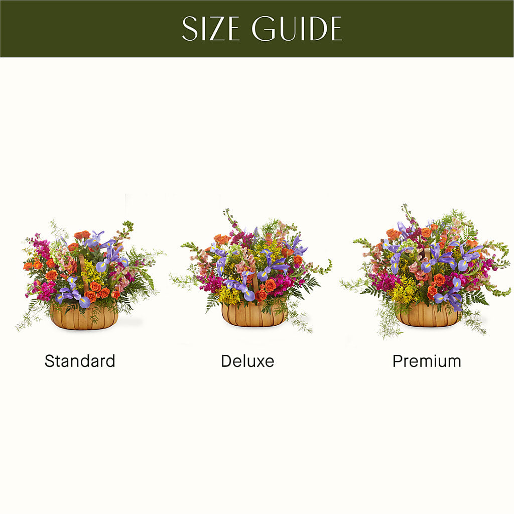 Garden of Life Basket – SADIE'S FLOWER SHOP, Rayne LA