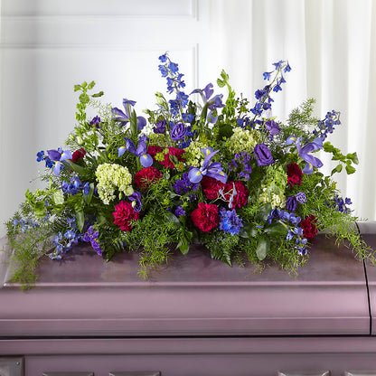 Always Treasured Casket Spray – SADIE'S FLOWER SHOP, Rayne LA