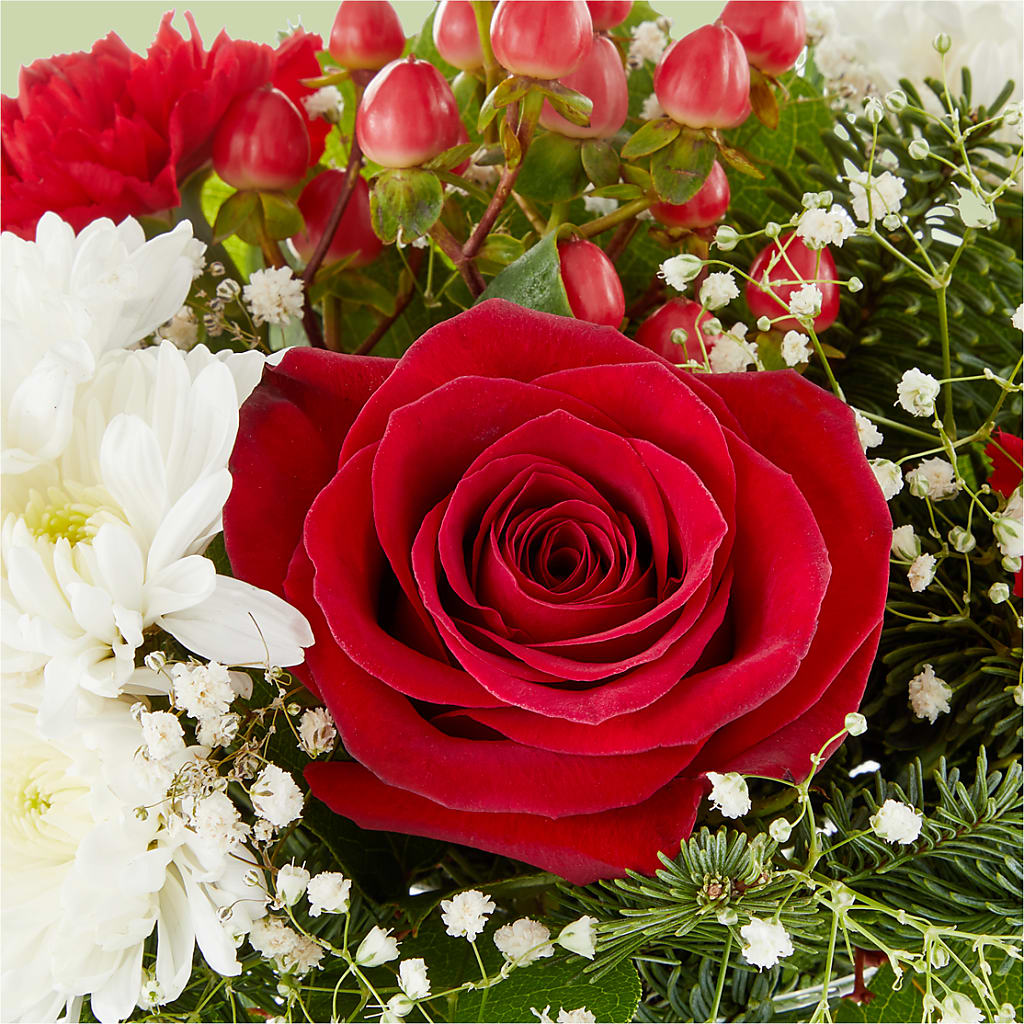 Chance of Flurries Bouquet – SADIE'S FLOWER SHOP, Rayne LA