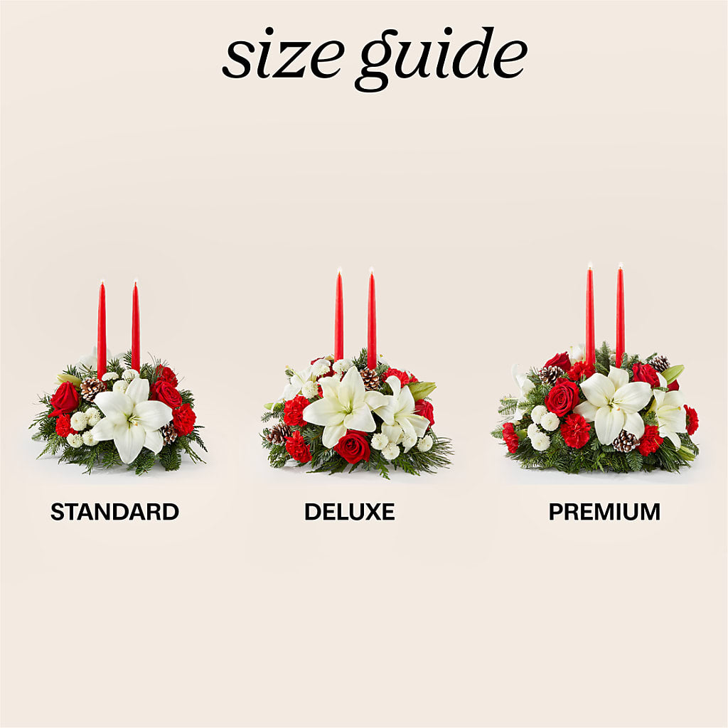Seasonal Festivities Centerpiece – SADIE'S FLOWER SHOP, Rayne LA