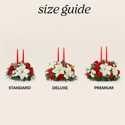 Seasonal Festivities Centerpiece – SADIE'S FLOWER SHOP, Rayne LA
