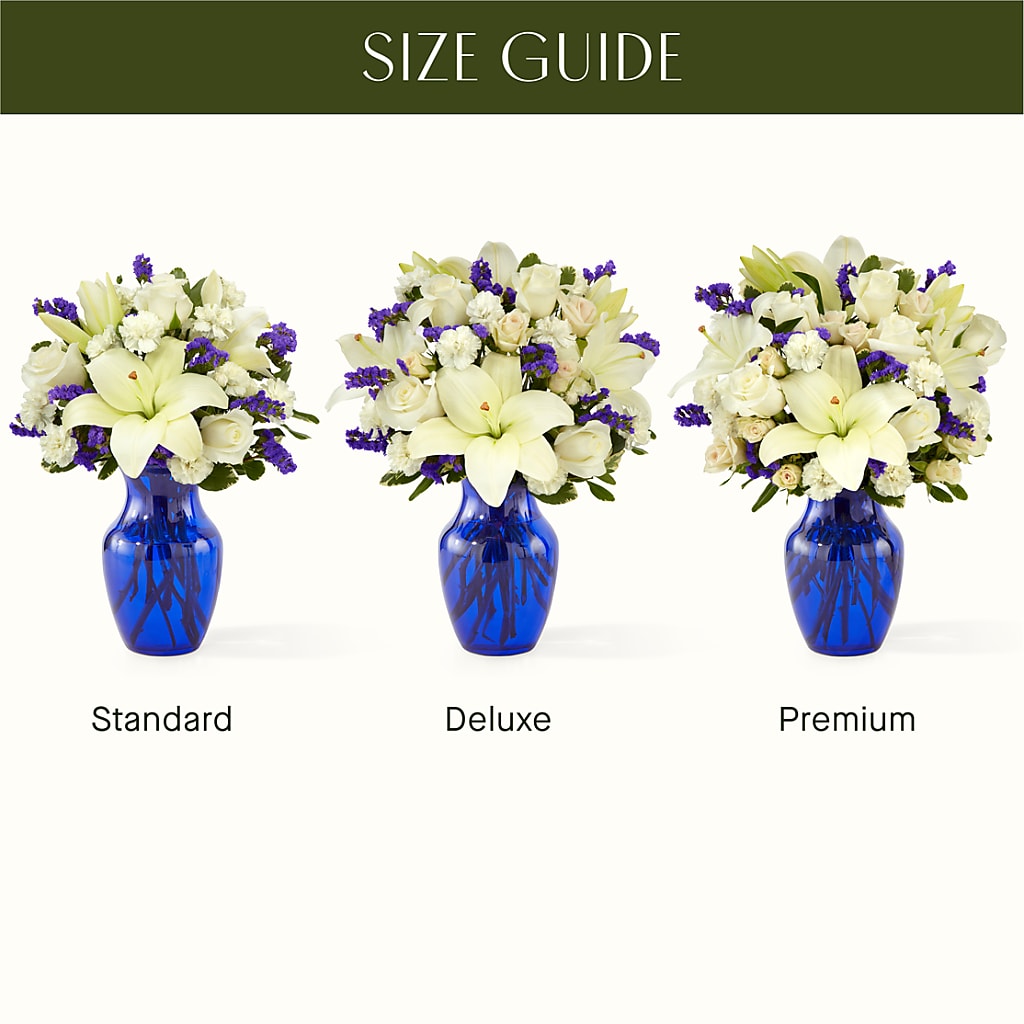 Sapphire Rush Bouquet – SADIE'S FLOWER SHOP, Rayne LA