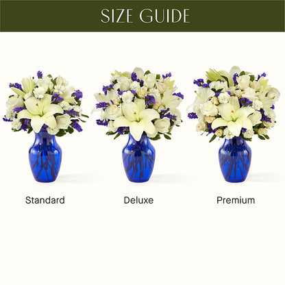 Sapphire Rush Bouquet – SADIE'S FLOWER SHOP, Rayne LA