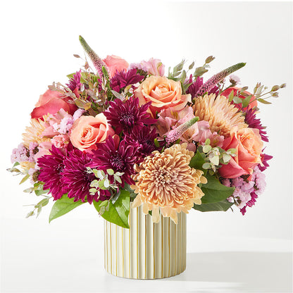 Berry Cobbler Bouquet with Ivory Vase – SADIE'S FLOWER SHOP, Rayne LA