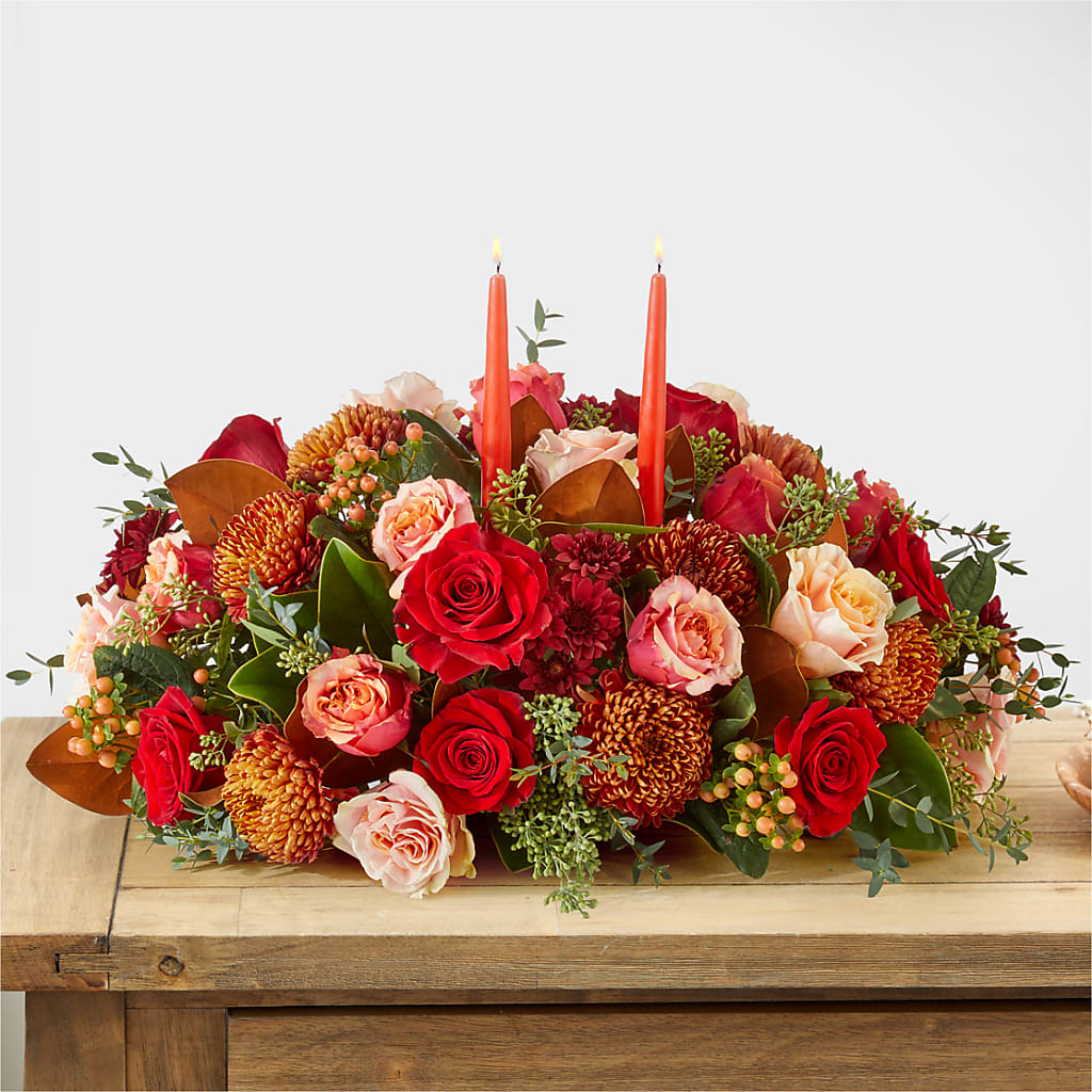 Gather Near Centerpiece – SADIE'S FLOWER SHOP, Rayne LA
