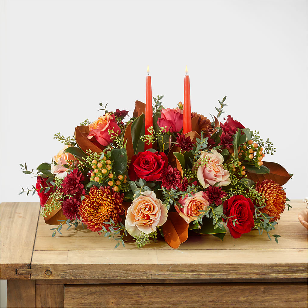 Gather Near Centerpiece – SADIE'S FLOWER SHOP, Rayne LA
