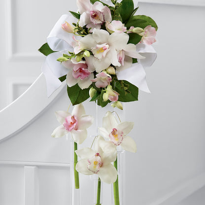 Perfect Entrance Pew Arrangement – SADIE'S FLOWER SHOP, Rayne LA