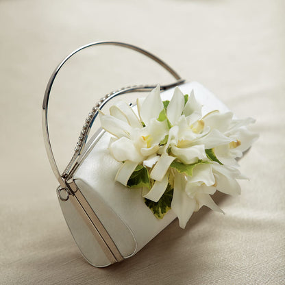 White Purse Decor – SADIE'S FLOWER SHOP, Rayne LA