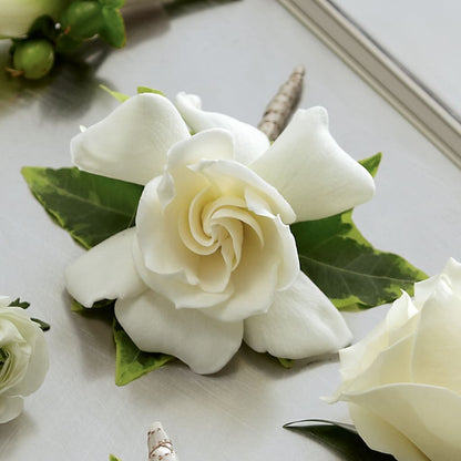 Gardenia Boutonniere – SADIE'S FLOWER SHOP, Rayne LA
